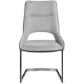 HomeStock D1119 2 Grey Dining Chairs