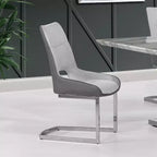HomeStock D1119 2 sedie da pranzo grigie