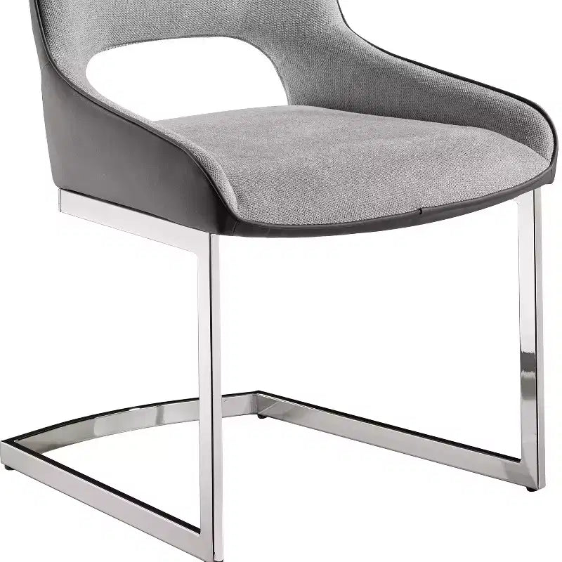 HomeStock D1119 2 sedie da pranzo grigie