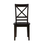 Jofran,Simplicity Solid Wood Classic Cross-Back Dining Chair (Set of 2)
