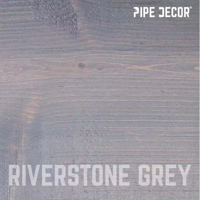 RESTORE Mensola in legno Riverstone Grey da 91,44 cm (solo legno) di Pipe Decor