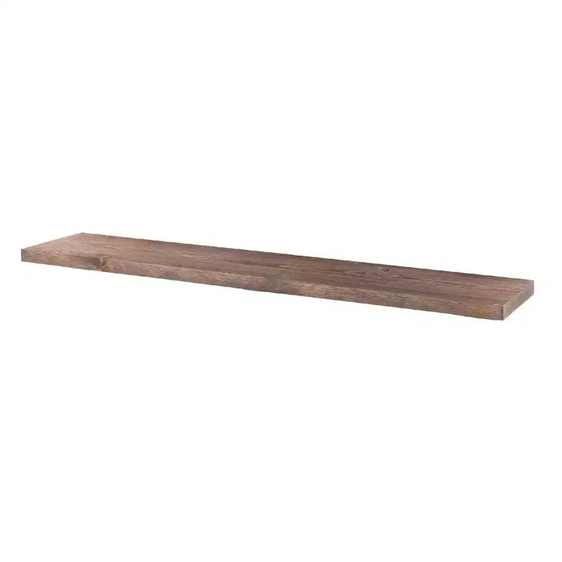 RESTORE Sunset Brown 36 in. Wood Shelf (Wood Only) by Pipe Decor