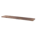 RESTORE Sunset Brown 36 in. Wood Shelf (Wood Only) by Pipe Decor