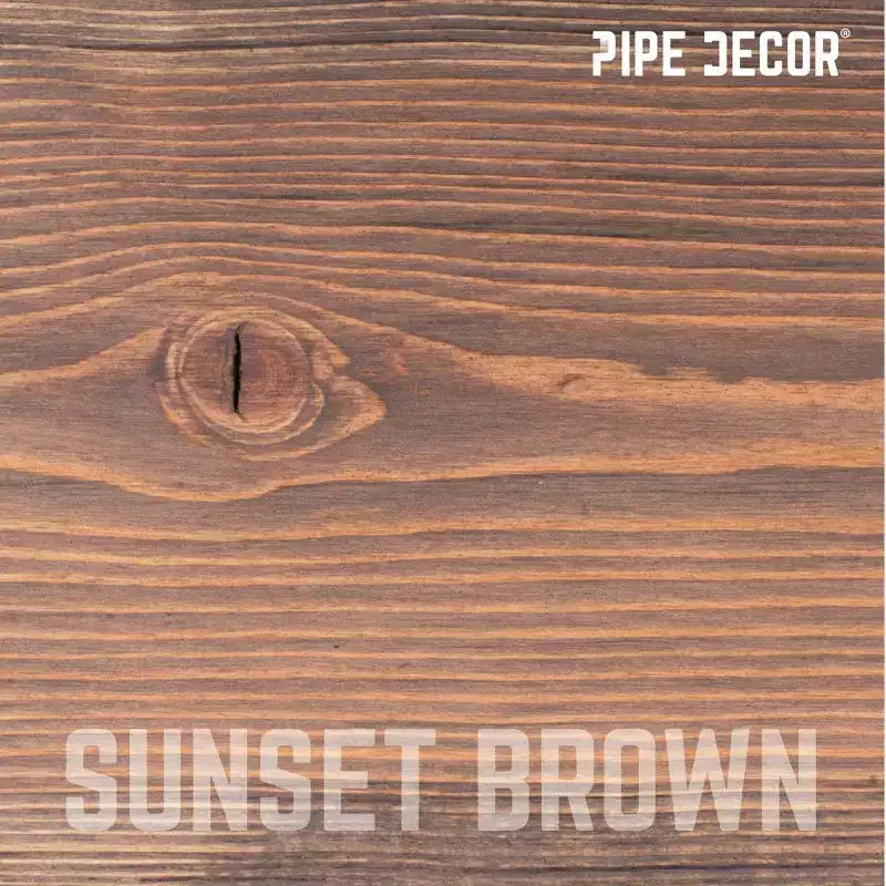 RESTORE Mensola in Legno Marrone Tramonto 36 pollici (Solo Legno) di Pipe Decor