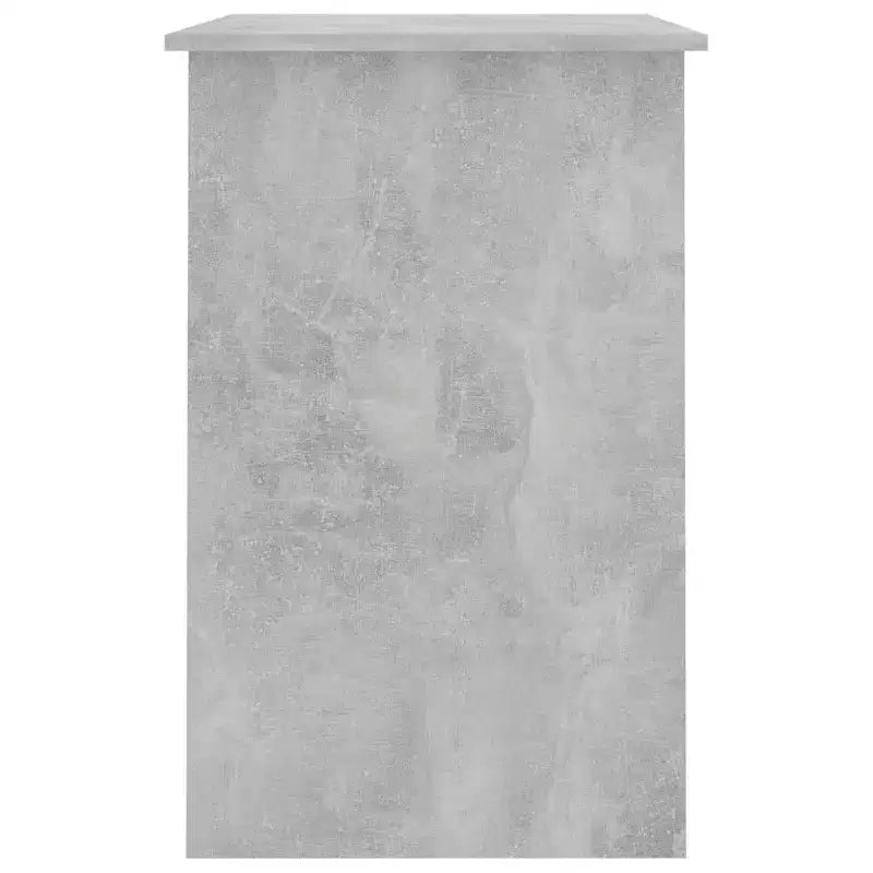 Scrivania Standard Rettangolare in Legno Ingegnerizzato Grigio Cemento
