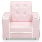 Delta Children Chelsea Kids Upholstered Chair with Cup Holder