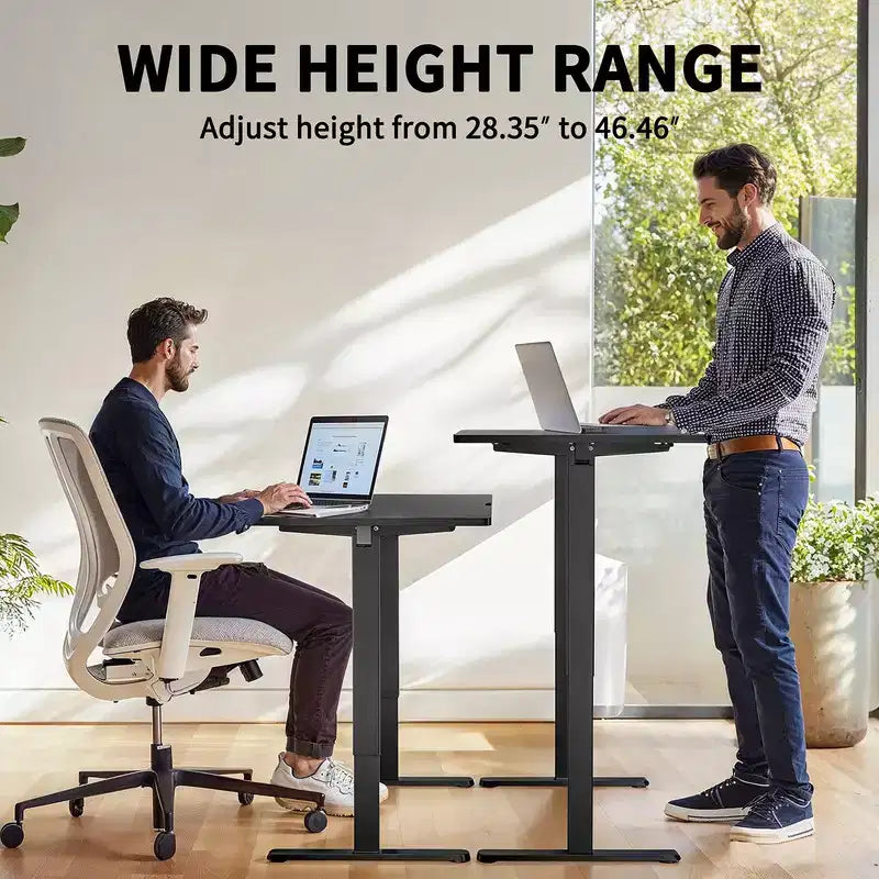 Scrivania elettrica con sollevamento, scrivania elettrica verticale regolabile in altezza 160x70 cm, scrivania elettrica ergonomica, tavolo elettrico regolabile in altezza.
