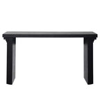 Okak 58IN Consolle Minimalista con Gambe Curve, Tavolo da Ingresso con Piano e Gambe Spessi, Tavolo da Ingresso per Soggiorno, Atrio