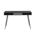 Scrivania moderna Okak 47.24IN con design minimalista, scrivania per computer con 1 cassetto e 2 ripiani, piccola scrivania per casa, ufficio