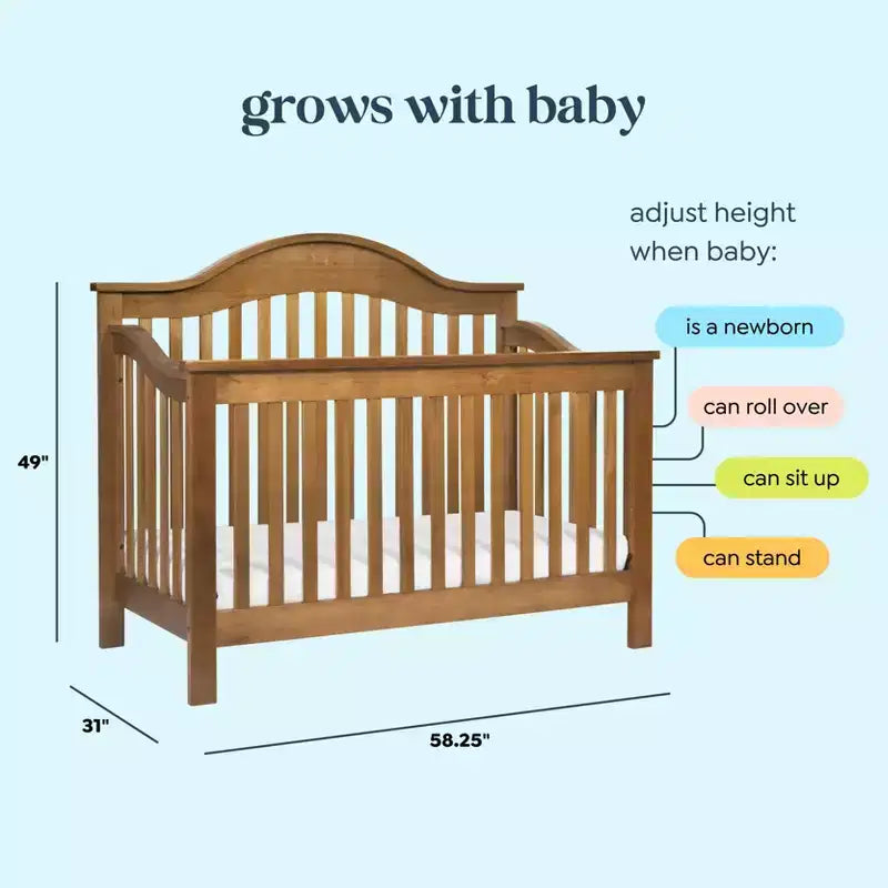 Culla convertibile 4-in-1 daVinci Jayden