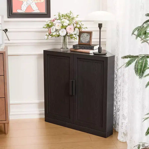 Mobile angolare contenitore da 31 pollici con venature in legno in colore legno naturale, organizer contenitore con ripiani regolabili per camera da letto, soggiorno/sala da pranzo