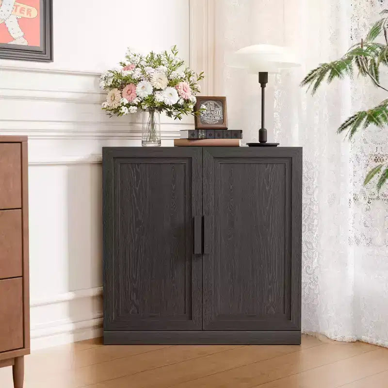 Mobile angolare contenitore da 31 pollici con venature in legno in colore legno naturale, organizer contenitore con ripiani regolabili per camera da letto, soggiorno/sala da pranzo
