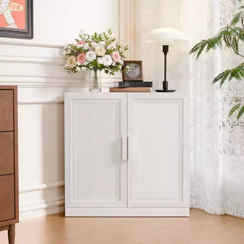Mobile angolare contenitore da 31 pollici con venature in legno in colore legno naturale, organizer contenitore con ripiani regolabili per camera da letto, soggiorno/sala da pranzo