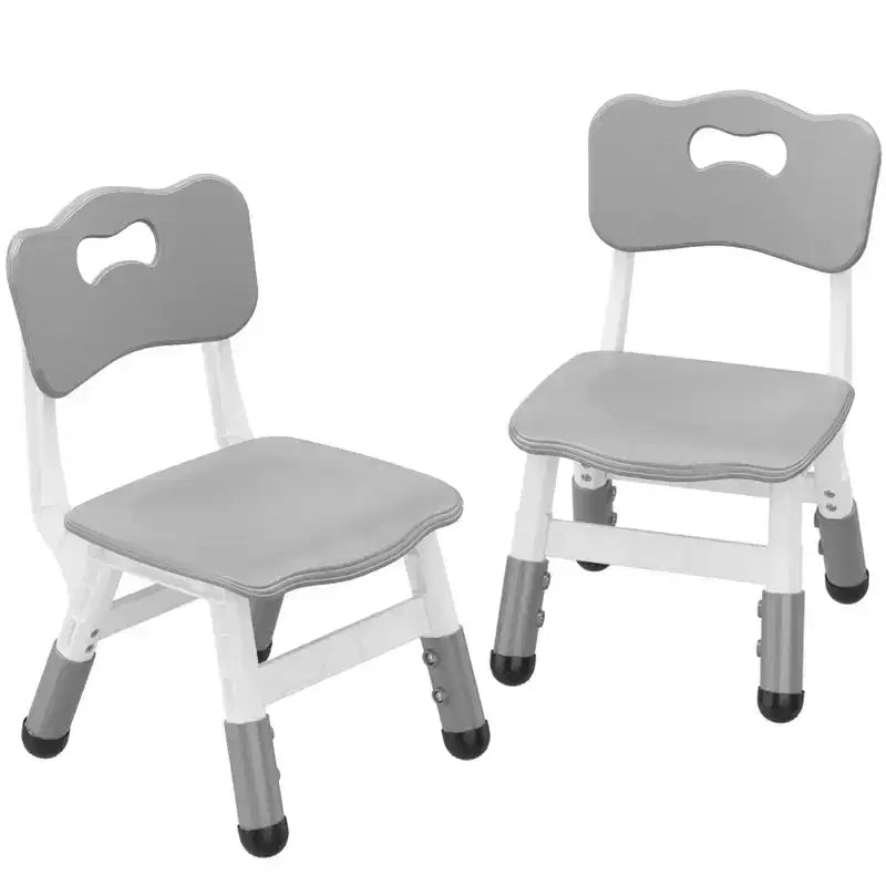 Sedia per bambini, Sedia per bambini regolabile in 3 livelli di altezza, Sedie in plastica per bambini da 2 a 6 anni, Adatta per casa, famiglia, aula e asilo nido