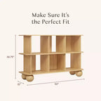 Libreria aperta Babyletto Crosby