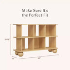 Libreria aperta Babyletto Crosby