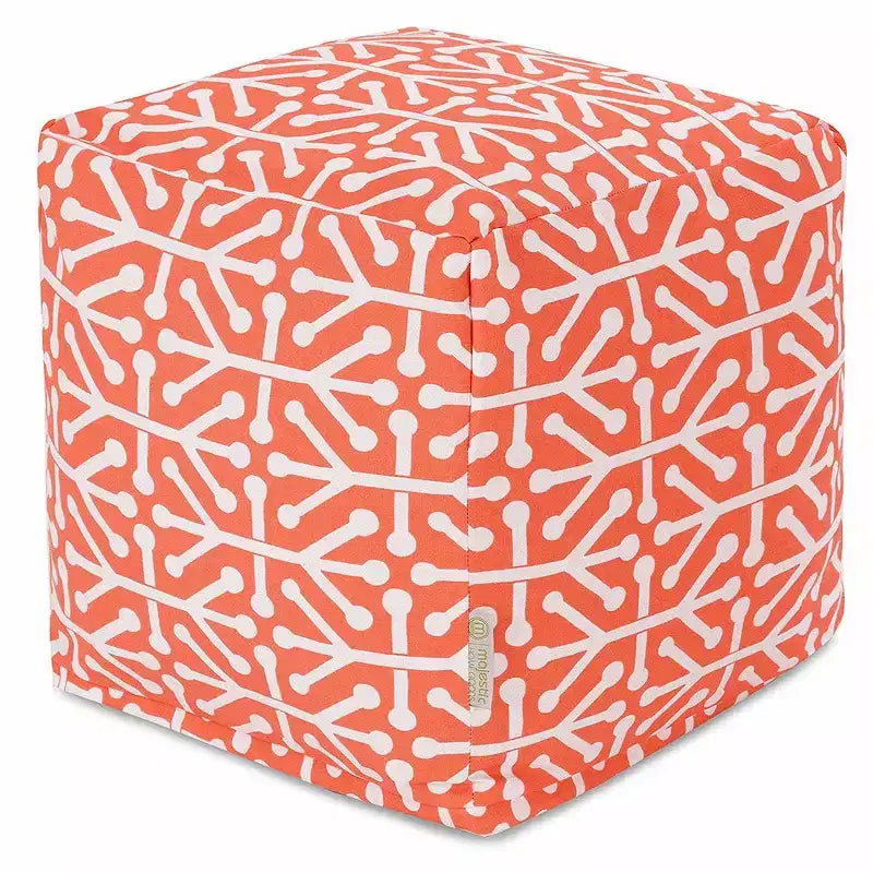 Majestic Home Goods,Pouf Cubo Aruba