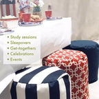 Majestic Home Goods,Pouf Links