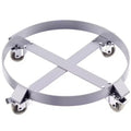 Steel Drum Dolly, 1000lbs Load Capacity, Barrel Dolly Cart Drum Caddy for 55 Gallon Drum, Hand Truck Dollies with Steel Frame 4 Swivel Casters Wheel