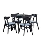 Okak 42IN Tavolo da pranzo moderno salvaspazio per 2-4 persone, Tavolo rotondo, Tavolo da cucina per soggiorno, Sala da pranzo
