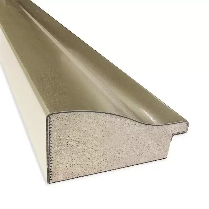 Specchio da parete per bagno Amanti Art Oliver con cornice in legno a mezzo bisello