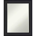 Amanti Art Oliver Half-Inch-Bevel Wood Framed Bathroom Vanity Wall Mirror