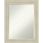 Specchio da parete per bagno Amanti Art Oliver con cornice in legno a mezzo bisello