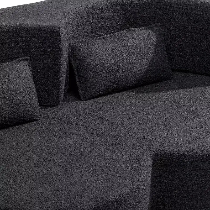Divanetto pieghevole versatile Zeus e Ruta per soggiorno, ufficio, appartamento, dormitorio, camper e piccoli spazi