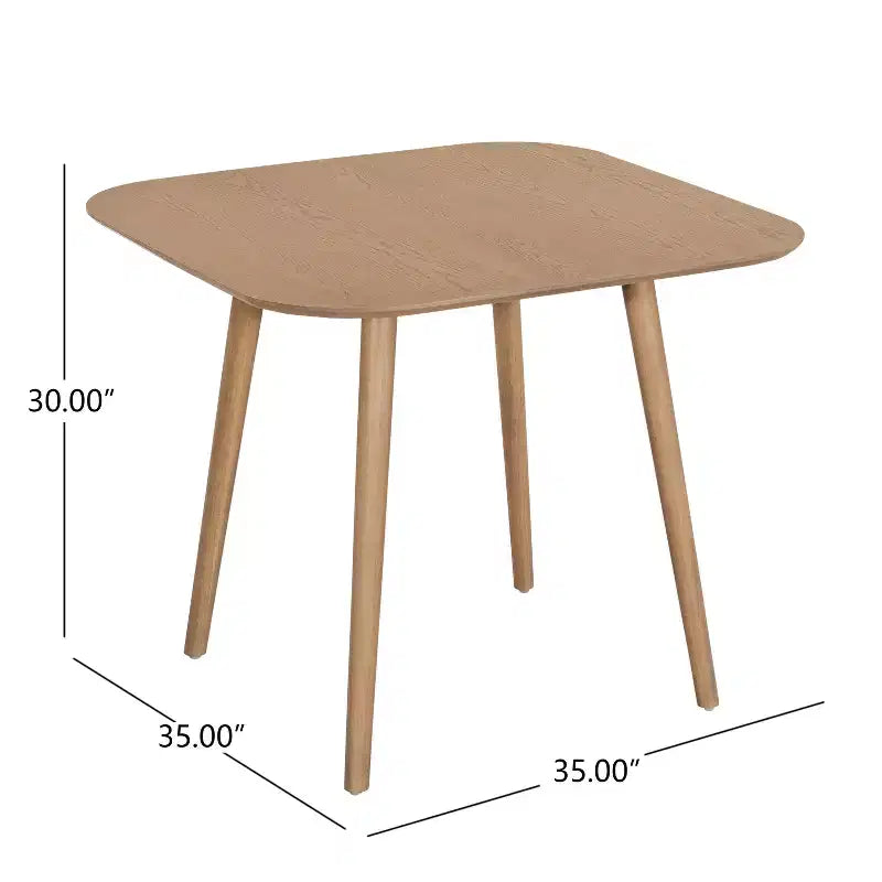Tavolo da pranzo in legno Wynonna Mid-Century Modern Christopher Knight Home