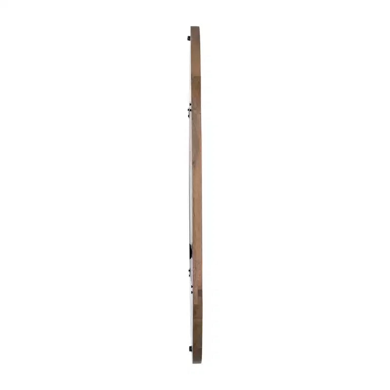 Specchio da parete in legno boho - Cornice marrone artigianale - Accento decorativo rustico per la casa, l'ufficio, la camera da letto e il soggiorno - 1 marrone