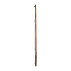 Specchio da parete in legno boho - Cornice marrone artigianale - Accento decorativo rustico per la casa, l'ufficio, la camera da letto e il soggiorno - 1 marrone
