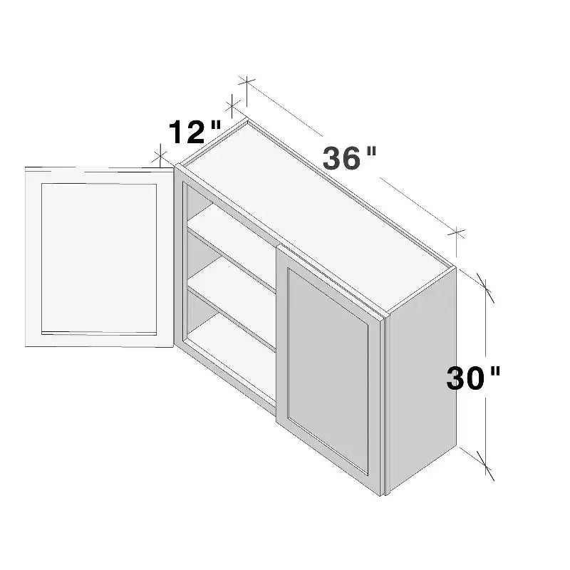 CASAINC Mobiletto da parete per cucina L91,44 x P30,48 x A76,2 cm