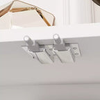 Famapy Armadio contenitore elegante con ante ad arco artistiche, ripiani regolabili, armadio a 4 ante, libreria espositiva, per soggiorno/camera da letto