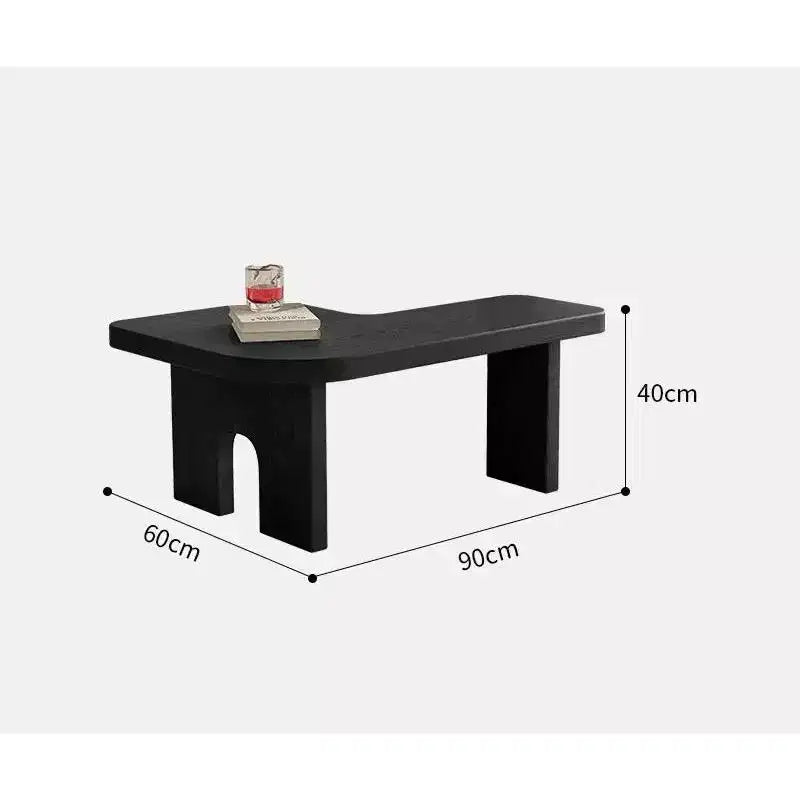 Set di tavolini da caffè allungabili e impilabili moderni in legno di abete GDFStudio Becker