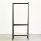 Servomuto in legno per uomo e donna, Stand appendiabiti con cassetto, Appendiabiti, Vassoio organizer, Asta per cravatte, Scarpiera, Servomuto per camera da letto, ufficio, ingresso