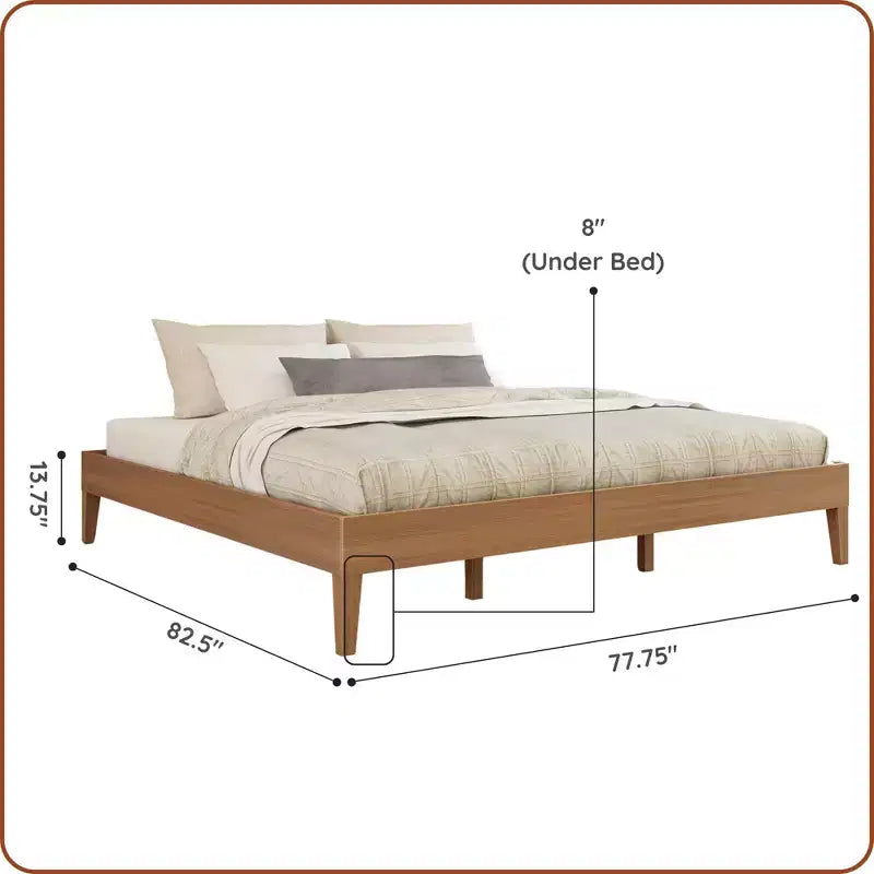 Letto a piattaforma Bear (King)