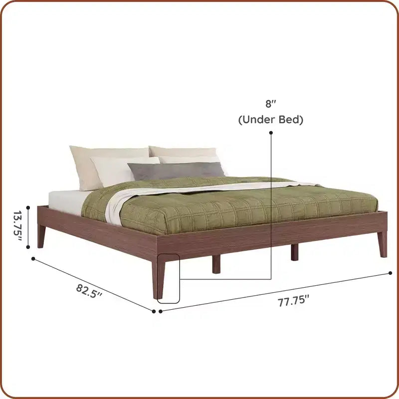 Letto a piattaforma Bear (King)