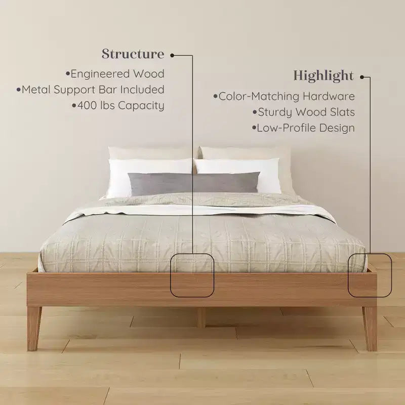 Letto a piattaforma Bear (Queen)