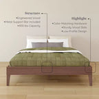 Letto a piattaforma Bear (Queen)