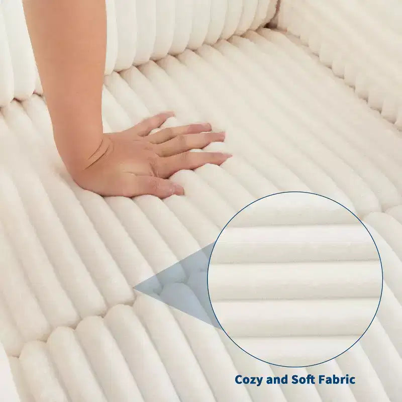 Divano reclinabile manuale, Poltrona reclinabile in velluto a coste, Reclinabile regolabile, Braccioli con cuscini, Imbottitura spessa, Capacità 180 kg, per camera da letto, home theater