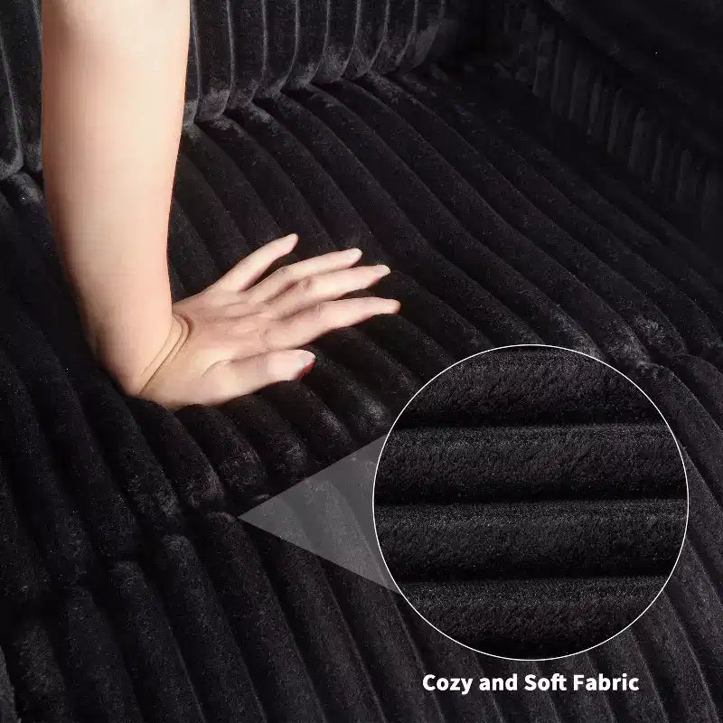 Divano reclinabile manuale, Poltrona reclinabile in velluto a coste, Reclinabile regolabile, Braccioli con cuscini, Imbottitura spessa, Capacità 180 kg, per camera da letto, home theater