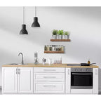 Sorbus Confezione da 2 Mensole Fluttuanti Rettangolari da 40 cm – per l'Arredamento della Casa per Esporre Trofei, Libri, Cornici e Altro Ancora