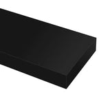 Sorbus Confezione da 2 Mensole Fluttuanti Rettangolari da 40 cm – per l'Arredamento della Casa per Esporre Trofei, Libri, Cornici e Altro Ancora