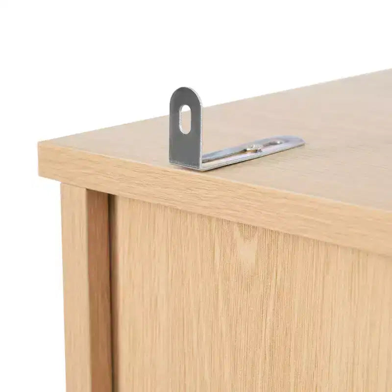 Mobiletto da bagno autoportante con 3 cassetti, ripiano regolabile, ante a chiusura ammortizzata - ModernLuxe