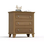 GustoWave Comò a 3/6/7 Cassetti, Mobile Contenitore in Legno con Raffinate Maniglie in Metallo, Comò dal Design Moderno per Camera da Letto, Soggiorno, Ingresso