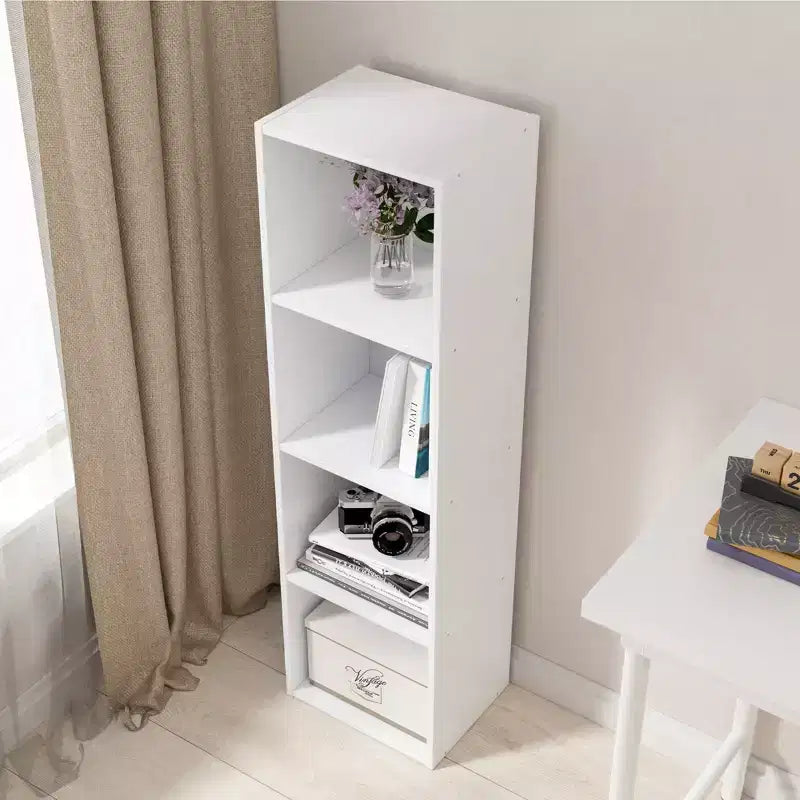 Libreria Etagere a 4 Ripiani in Legno Homez da 41,81 Pollici di Altezza