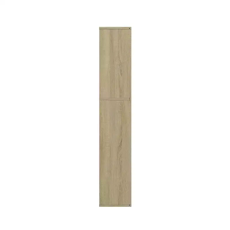Libreria etagere Homez in legno da 134 cm con 5 ripiani regolabili