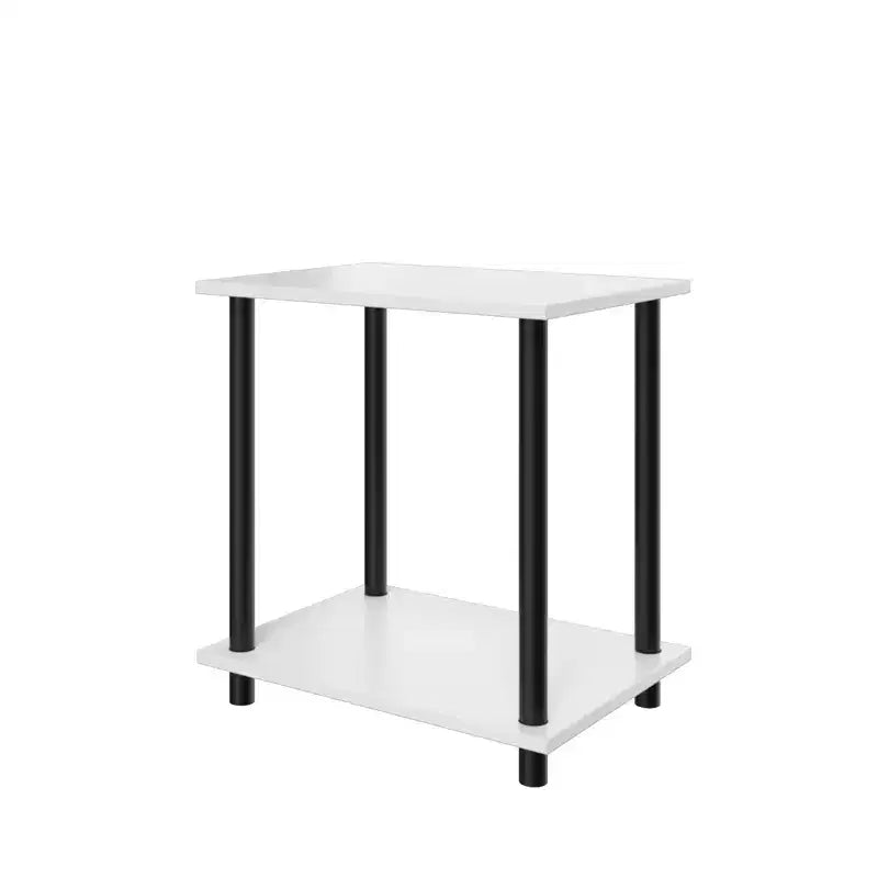 Scaffale domestico in legno a 2 ripiani Homez (38 cm L x 40,3 cm A x 28 cm P)