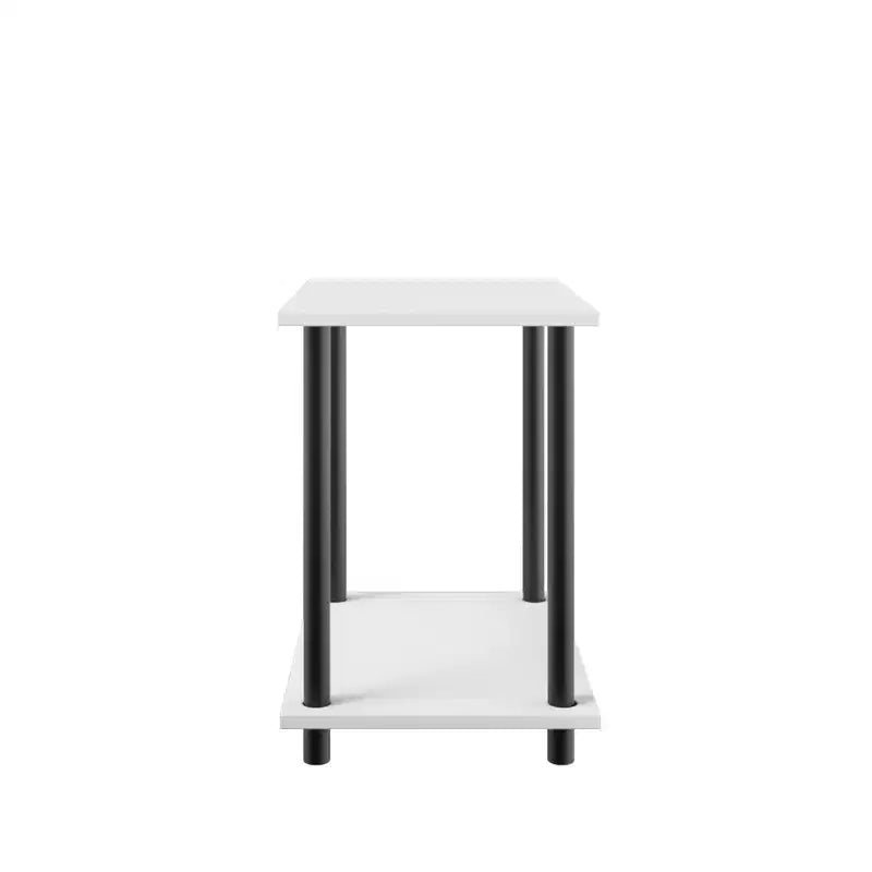 Scaffale domestico in legno a 2 ripiani Homez (38 cm L x 40,3 cm A x 28 cm P)