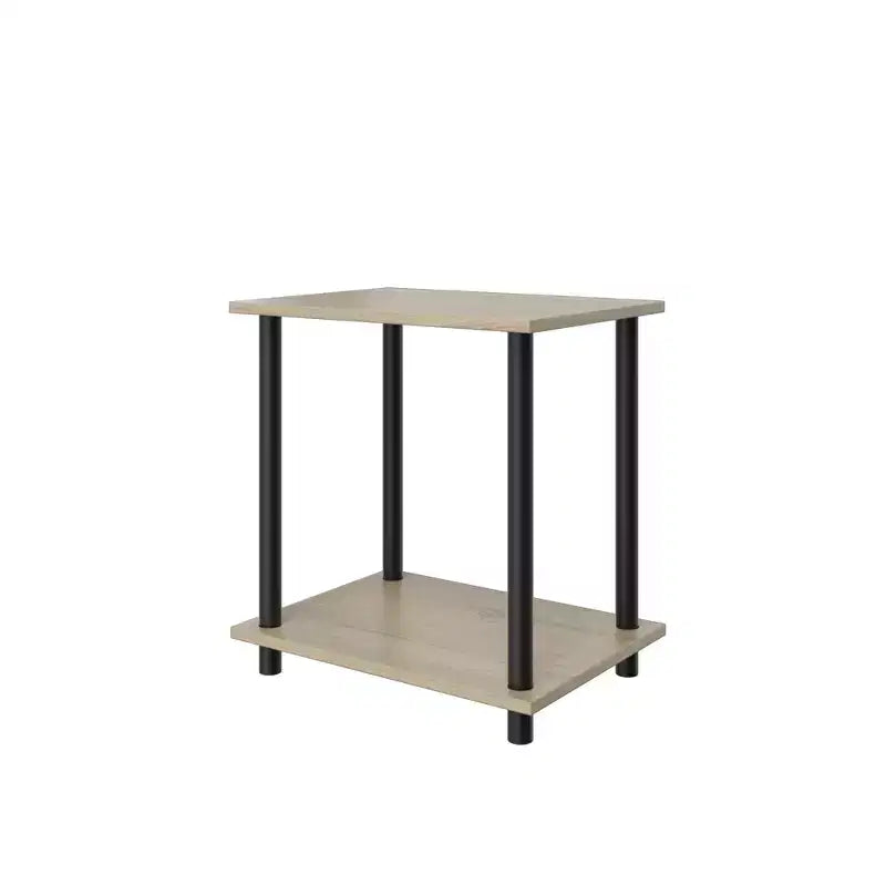 Scaffale domestico in legno a 2 ripiani Homez (38 cm L x 40,3 cm A x 28 cm P)